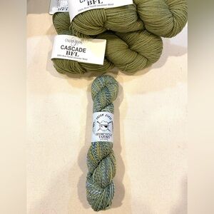 Spincycle Yarns Dream State and Cascade Yarns BFL yarn bundle NEW
